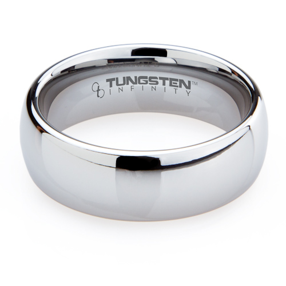 A Tungsten Infinity Ring available at menstungstenonline.com